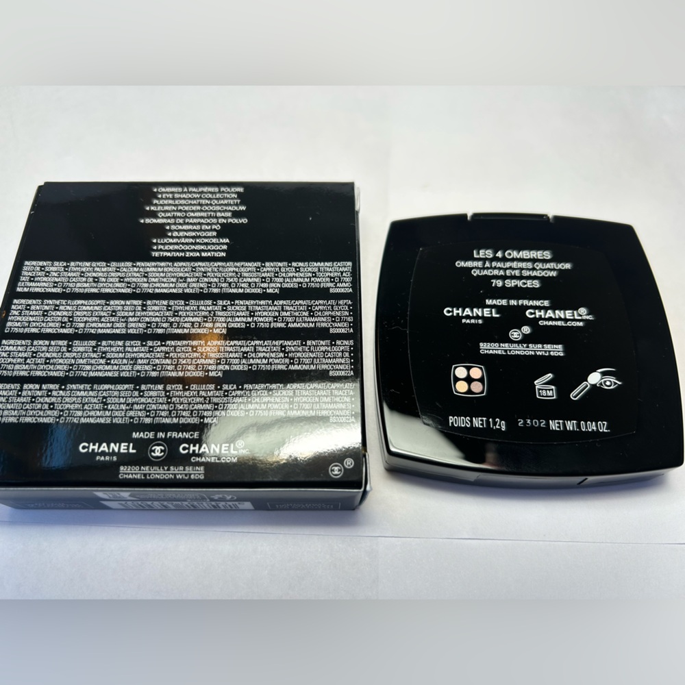 NWT🌷Chanel LES 4 OMBRES Multi-Effect Quadra Eyeshadow in “79 Spices” - Picture 4 of 4